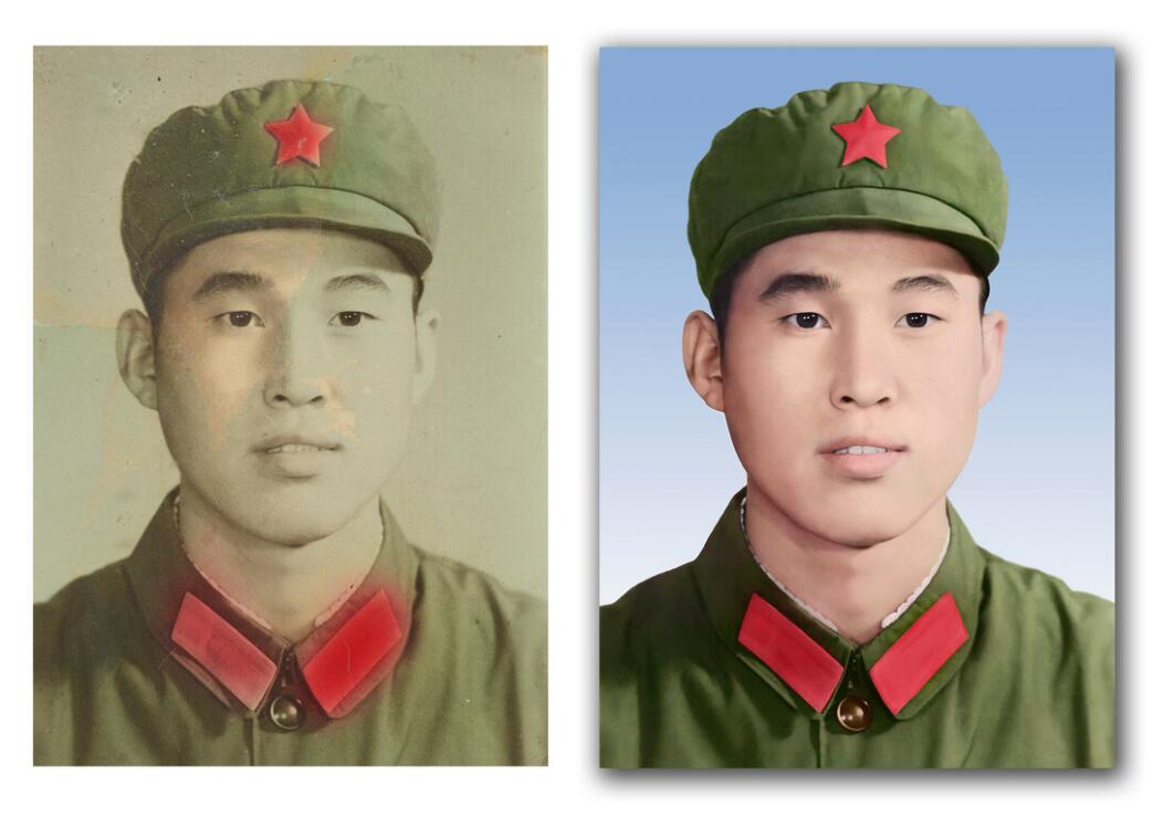 门头沟破损照片修复-18
